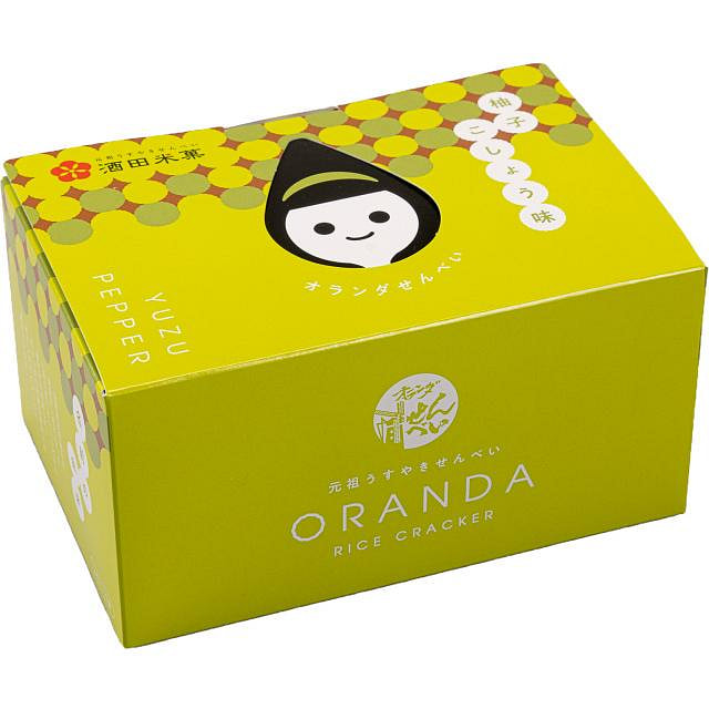 酒田米果 柚子胡椒味米饼 12袋入 1 份