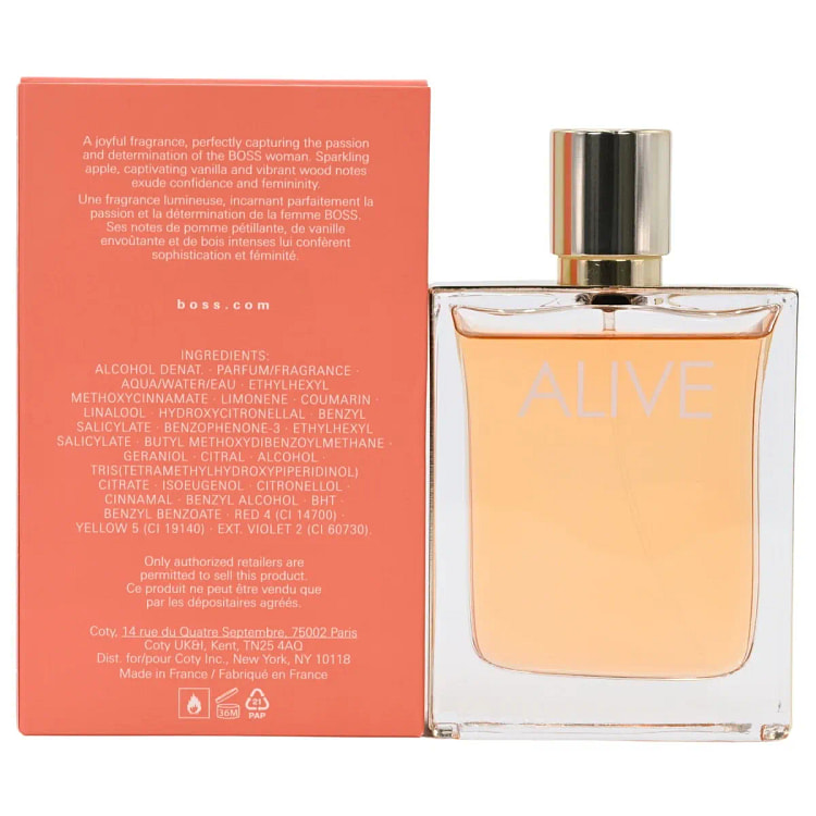 BOSS ALIVE by Hugo Boss Perfume Women EDP 2.6oz 200 pack