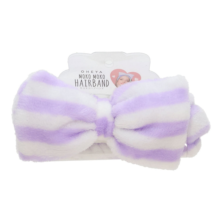 OHEYA 蓬松发带 - 薰衣草摇晃
