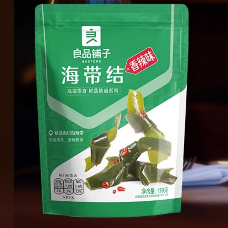 良品铺子海带结香辣味150g*2袋 300 克