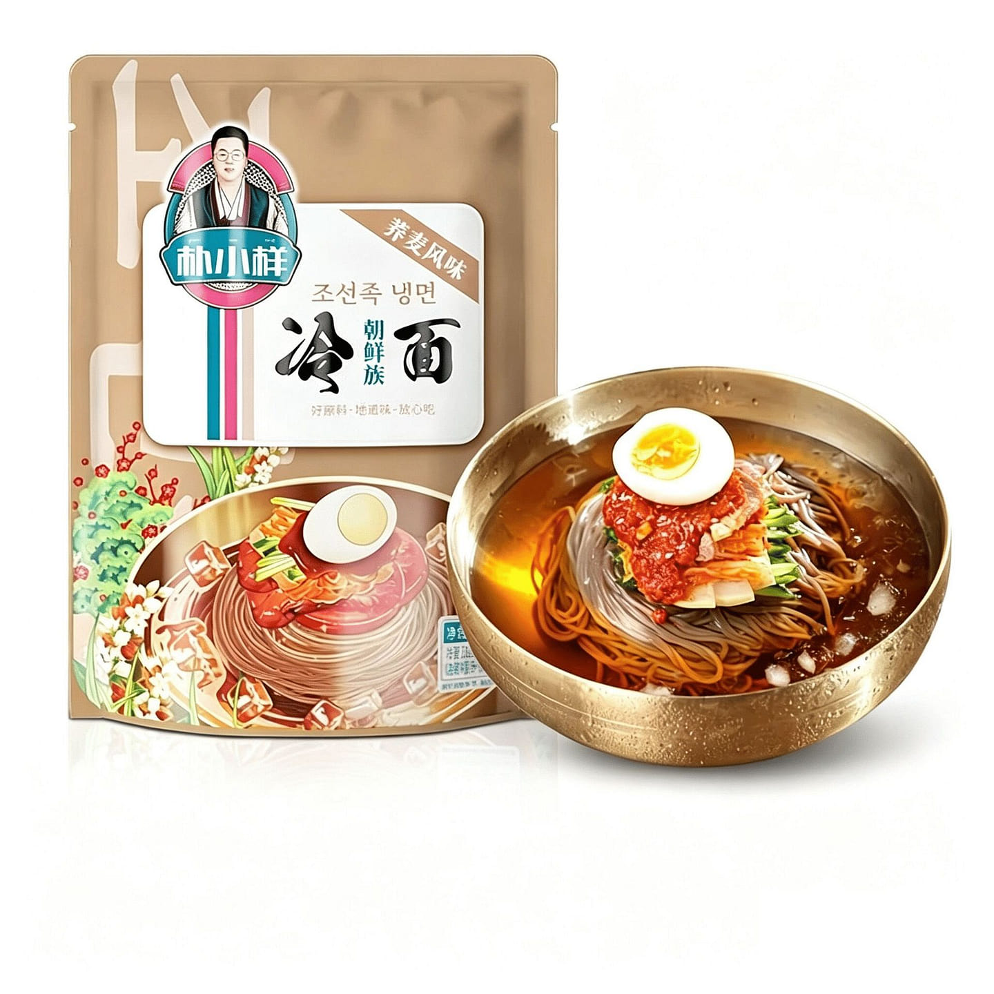 Park’s Little Style Korean Buckwheat Cold Noodles, 300 g