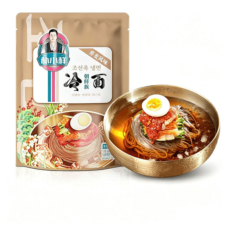 Park's Little Style Korean Buckwheat Cold Noodles, 300 g