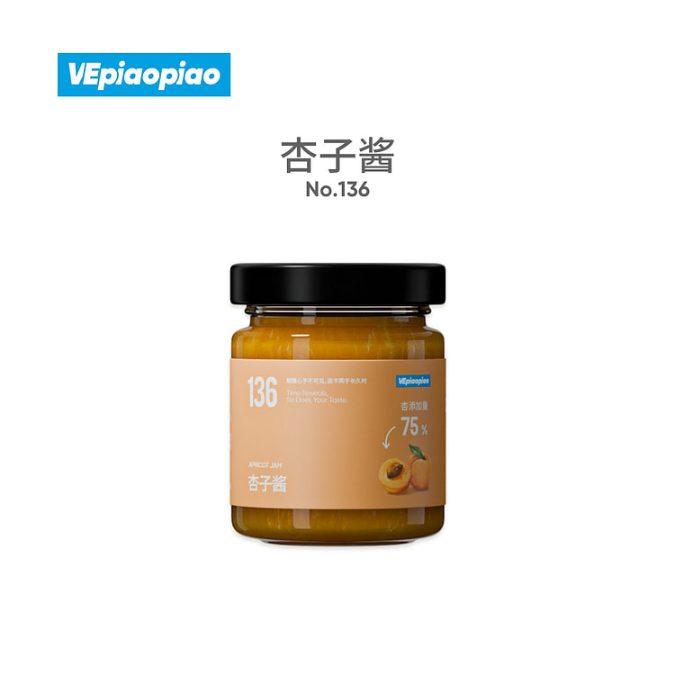 杏子酱无添加白糖 110 克