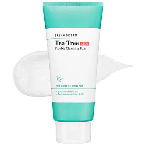 BRING GREEN Tea Tree Cica Trouble Cleansing Foam 300ml 300 ml