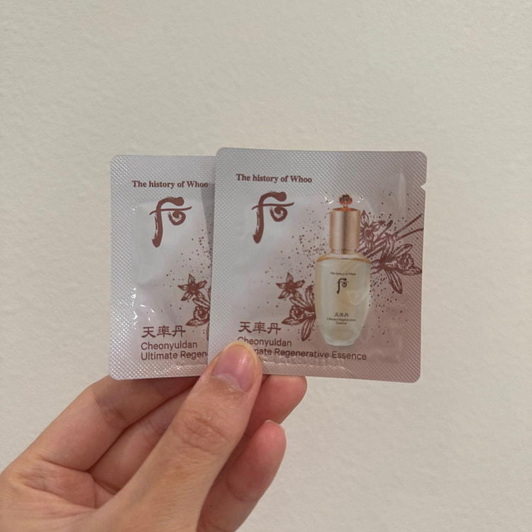 The Whoo 天律丹再生精华试用装 120 个