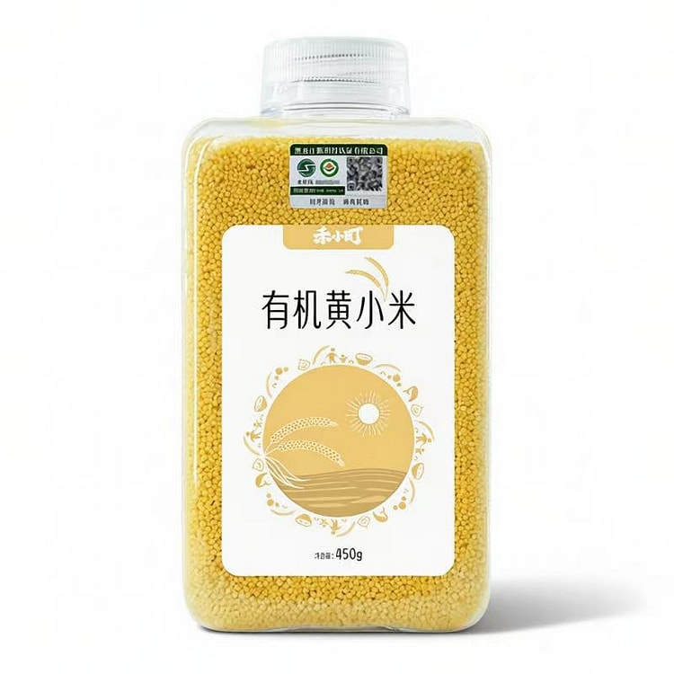 禾小町敖汉有机黄小米450g*1瓶 1 瓶