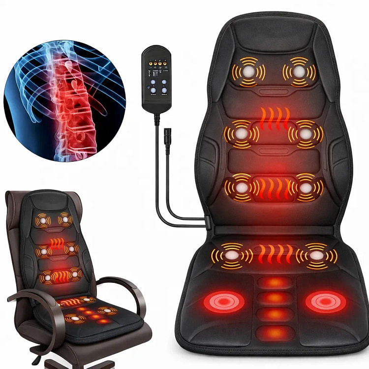 Heated Massage Seat Cushion for Home & Office 1 pack