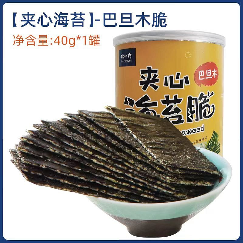 Shui Yi Fang Stuffed nori seaweed Bamutan crisp 40g*1 can 40 g