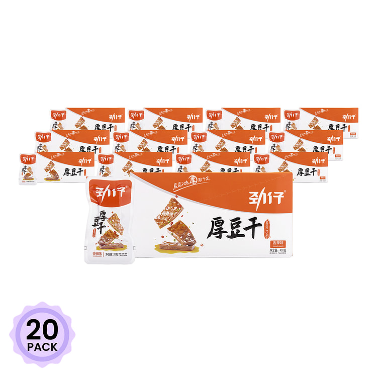 劲仔 厚豆干 香辣味 400 克*20 包