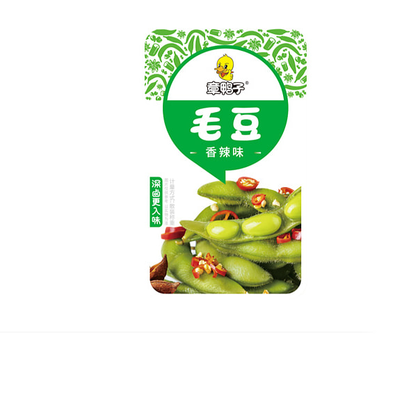 Duck edamame instant food Hunan casual spicy bulk about 20 packets of snack
