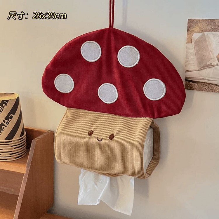 可爱蘑菇纸巾盒1个 30 克
