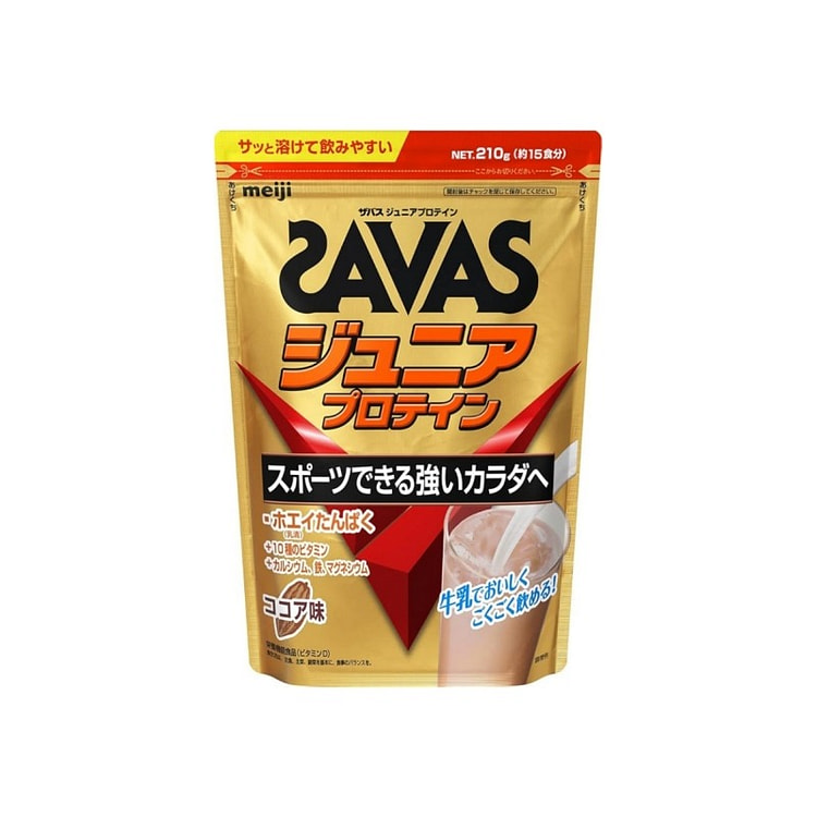 明治 SAVAS蛋白粉 巧克力味 210g
