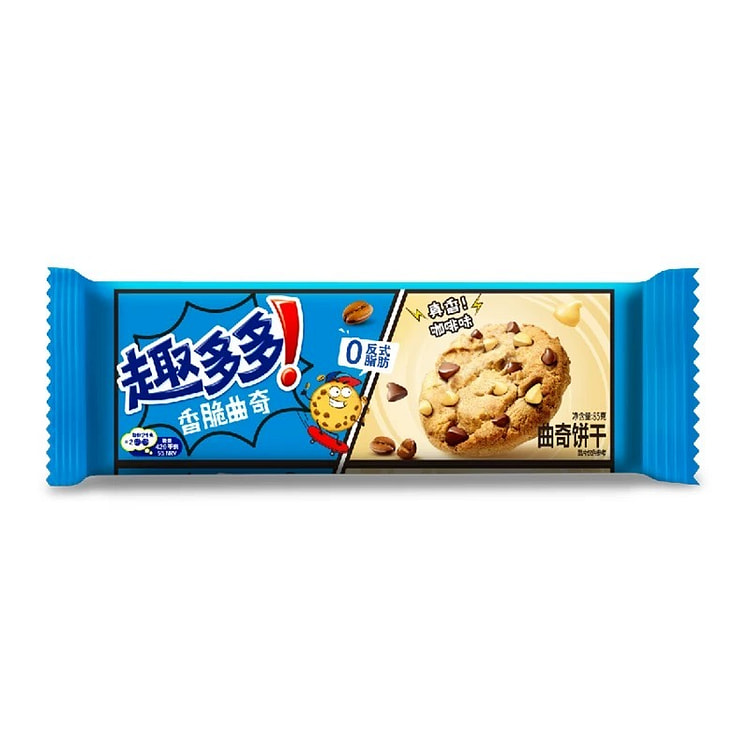 【趣多多】香脆曲奇 真香咖啡味 1袋