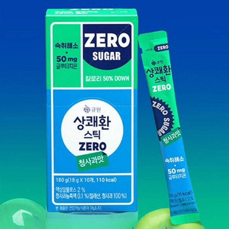 Qone 醒可安解酒果凍 零糖青蘋果味 緩解宿醉