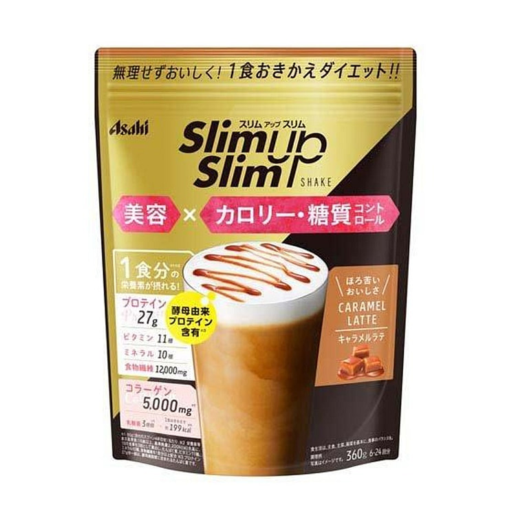 朝日 焦糖拿铁奶昔 360g