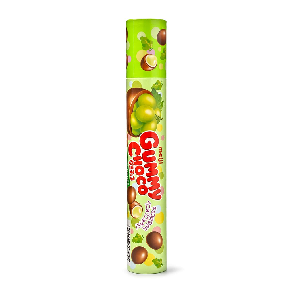 Meiji Gummy Choco Green Grape Flavor 2.85 oz