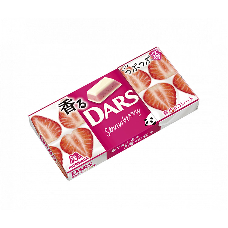 Morinaga DARS Chocolate Strawberry Chocolate Flavor 12 Pieces