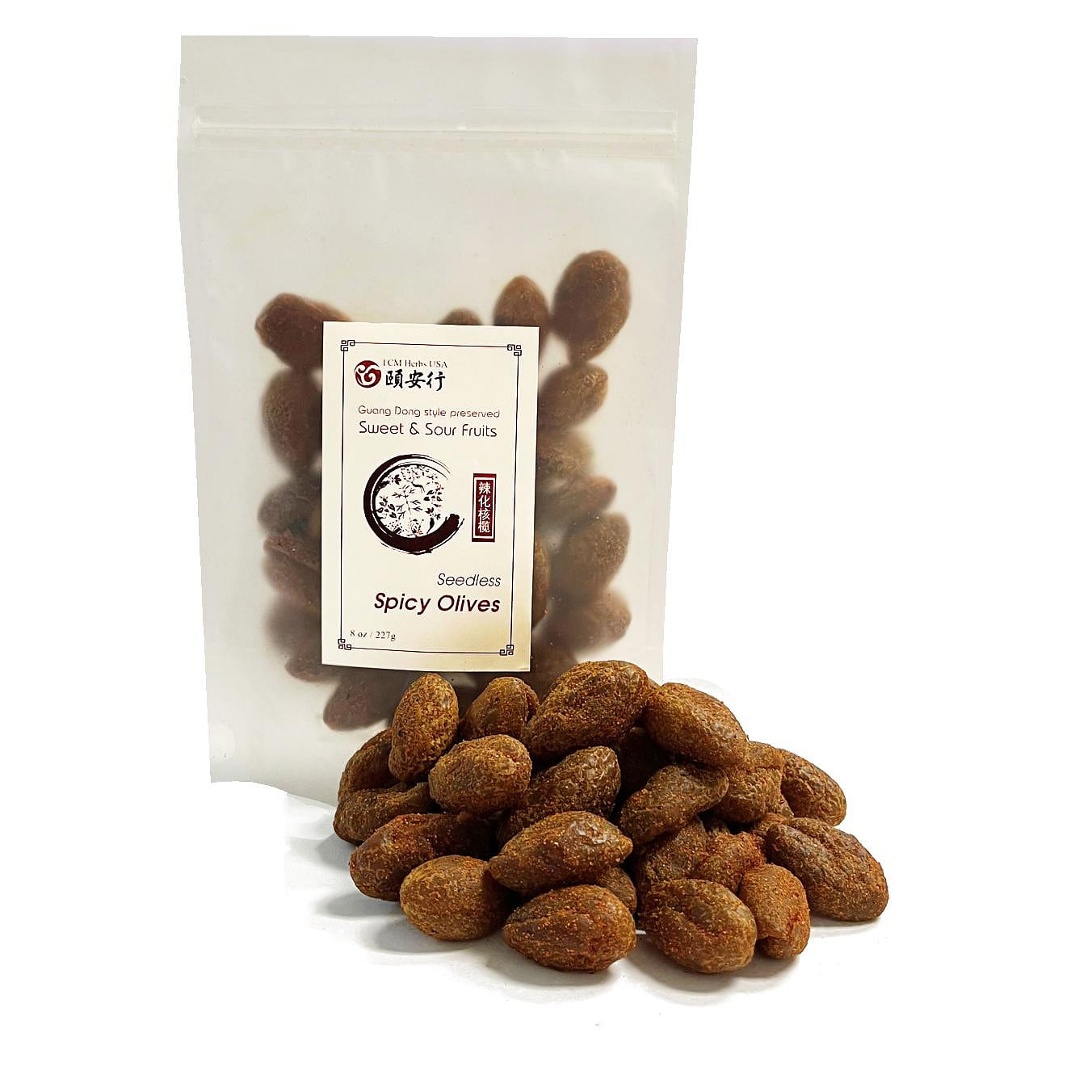 Preserved Dried Sweet Sour Candied Spicy Olives 227 g