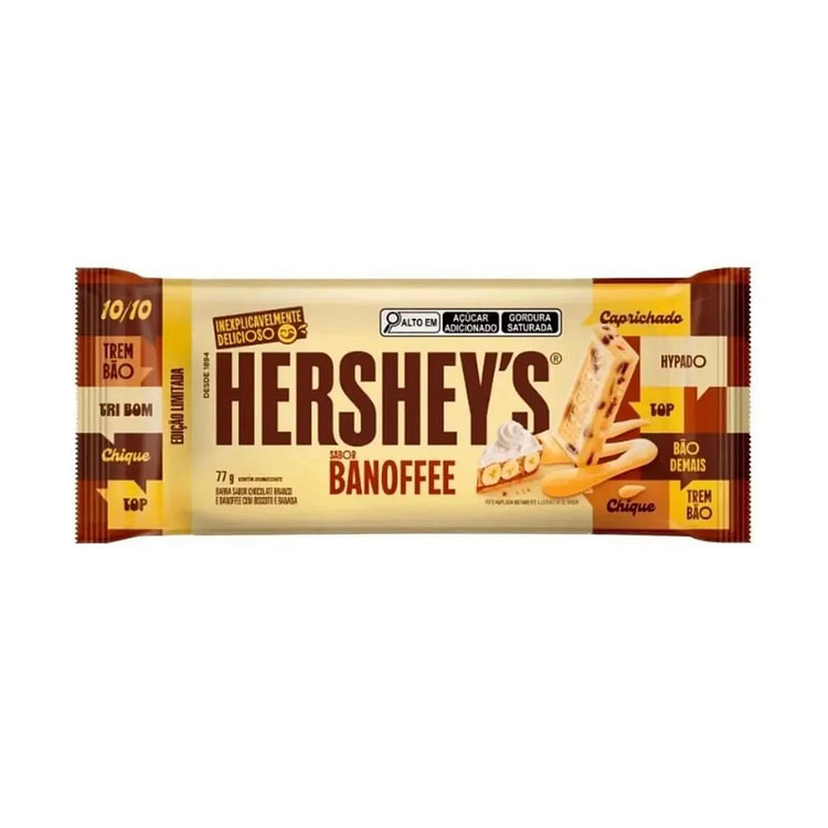 Hersheys Banoffee White Chocolate Bar (Brazil) 1 each