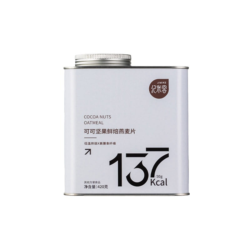 Baked cocoa nut oatmeal 420g*1 can 420 g