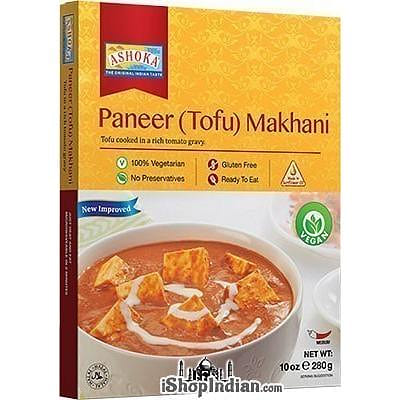 Ashoka Paneer (Tofu) Makhani - Vegan (Ready-to-Eat), 10 oz box 10 oz