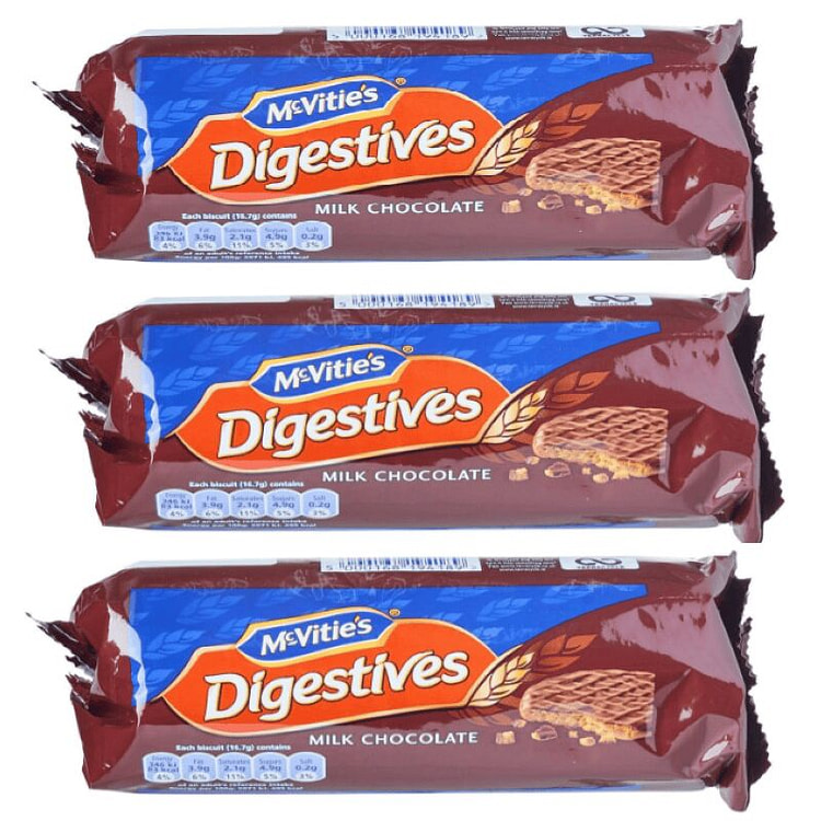 Mcvities Digestive Milk Chocolate 300g -Pack of 3 3 pack