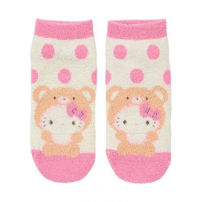 Japan Sanrio Hello Kitty Fluffy Socks Pink 1 each
