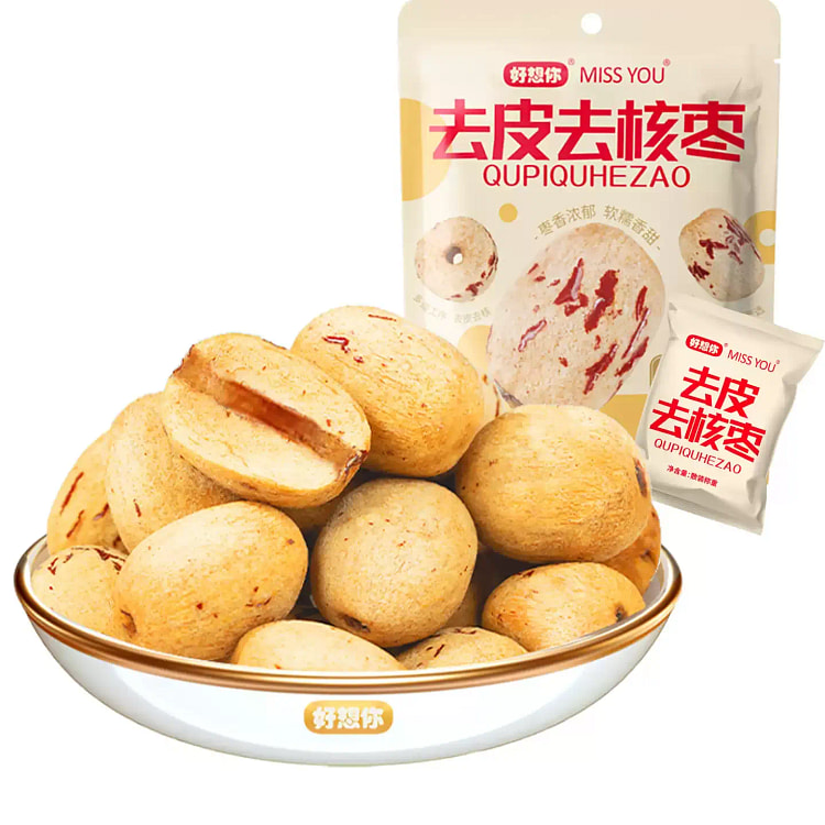 好想你去皮去核红枣60g即食煲汤打豆浆办公室零食 60 克