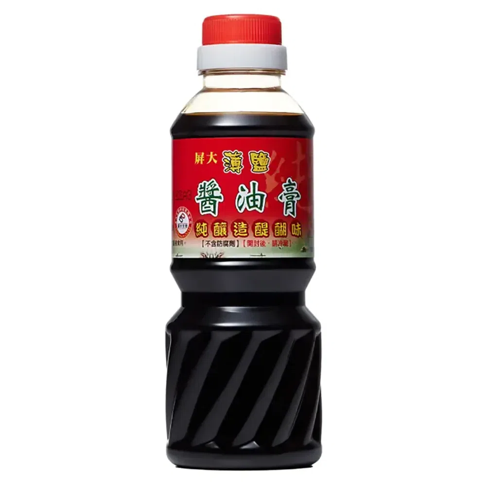 屏大非基改薄鹽醬油膏 300 毫升