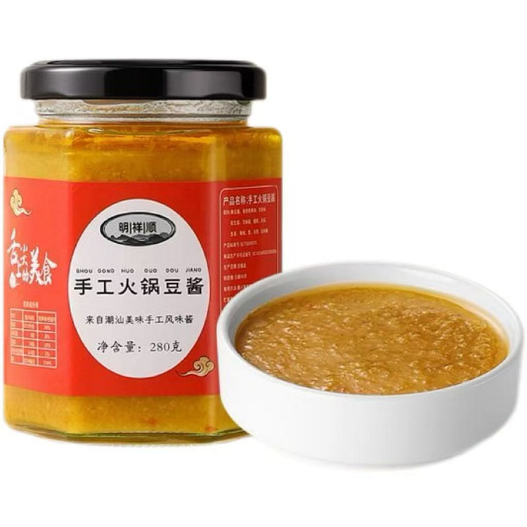 Handmade Hot Pot Bean Paste 280g*1 Bottle 1 bottle