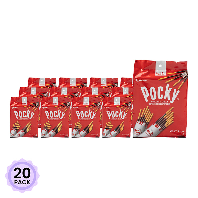 Glico 巧克力棒 家庭包 117 克*20 包
