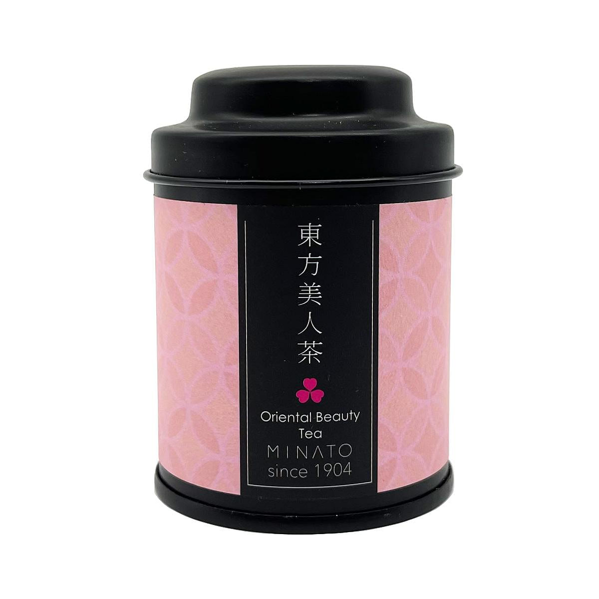 MINATO Oriental Beauty Tea (mini round black tin) 10 g