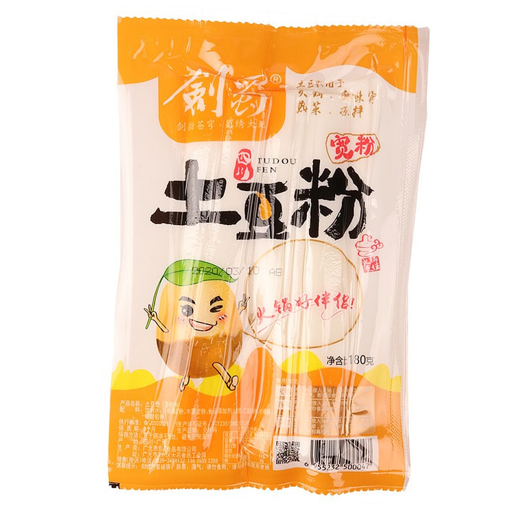 四川剑蜀土豆粉180g宽粉