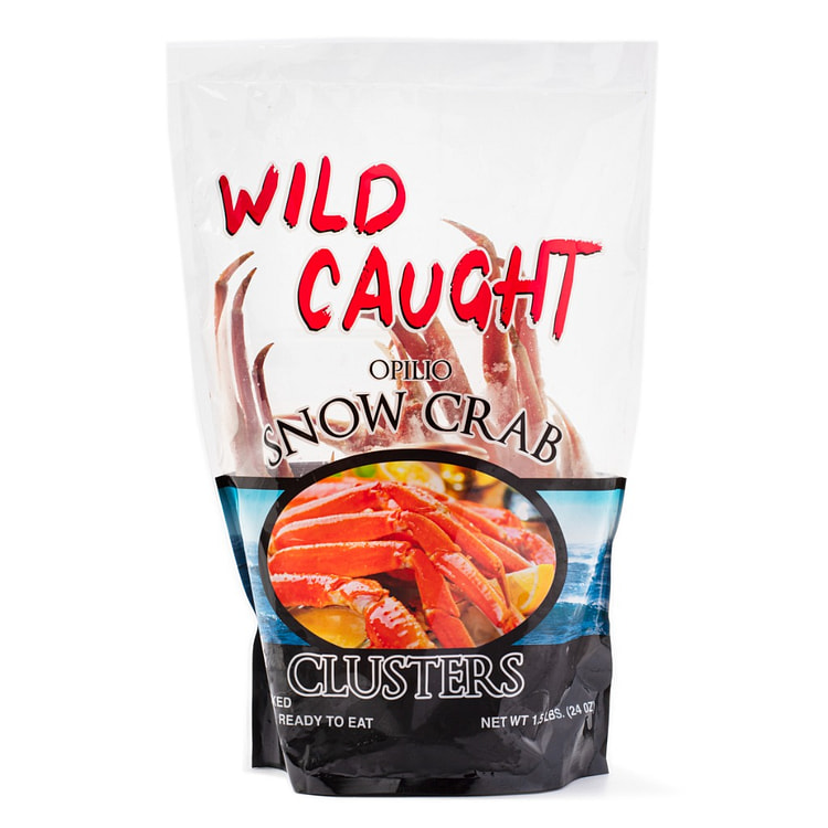 Wild-Caught Snow Crab Cluster, Frozen