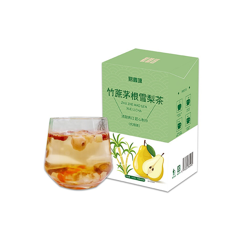 嗓干喝-竹蔗茅根雪梨茶 三角包奶茶【20包/盒】 (min 2)