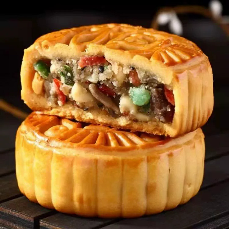 Classic old five-kernel mooncakes 48g*8