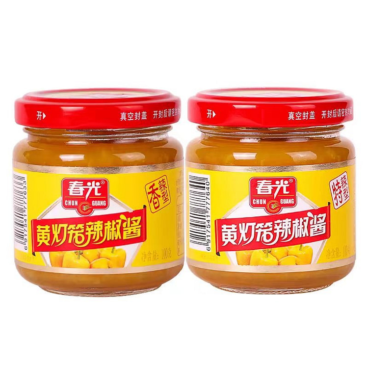 春光 灯笼辣椒酱 100g*2瓶