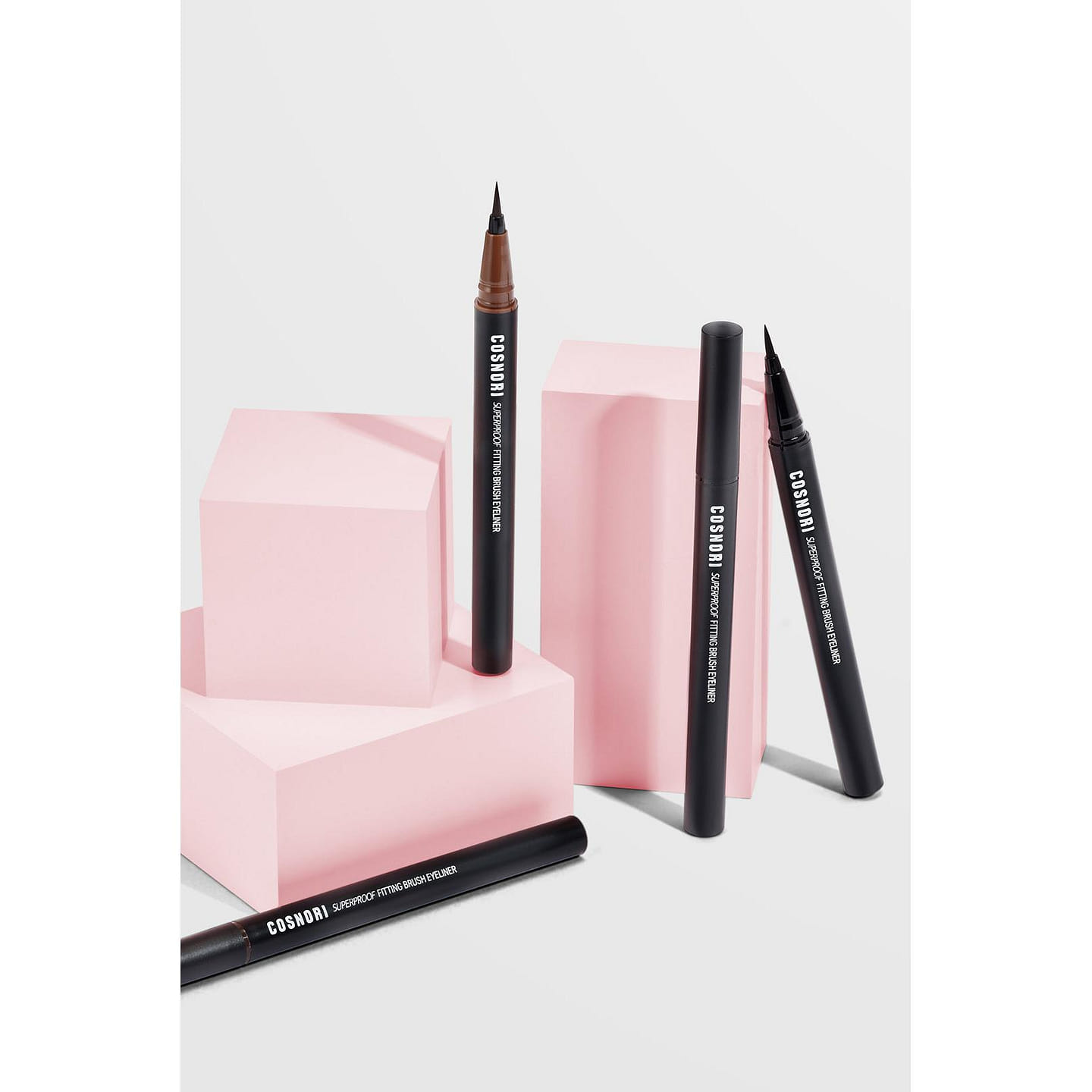 Superproof Fitting Brush Eyeliner 02 Black Brown 1 each