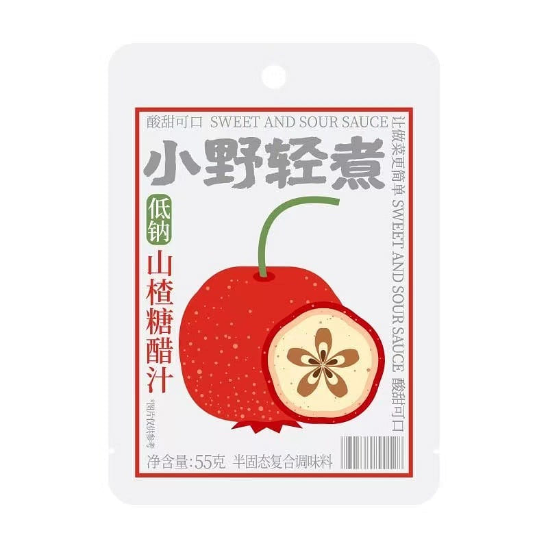 山楂糖醋汁55g*1袋 55 克