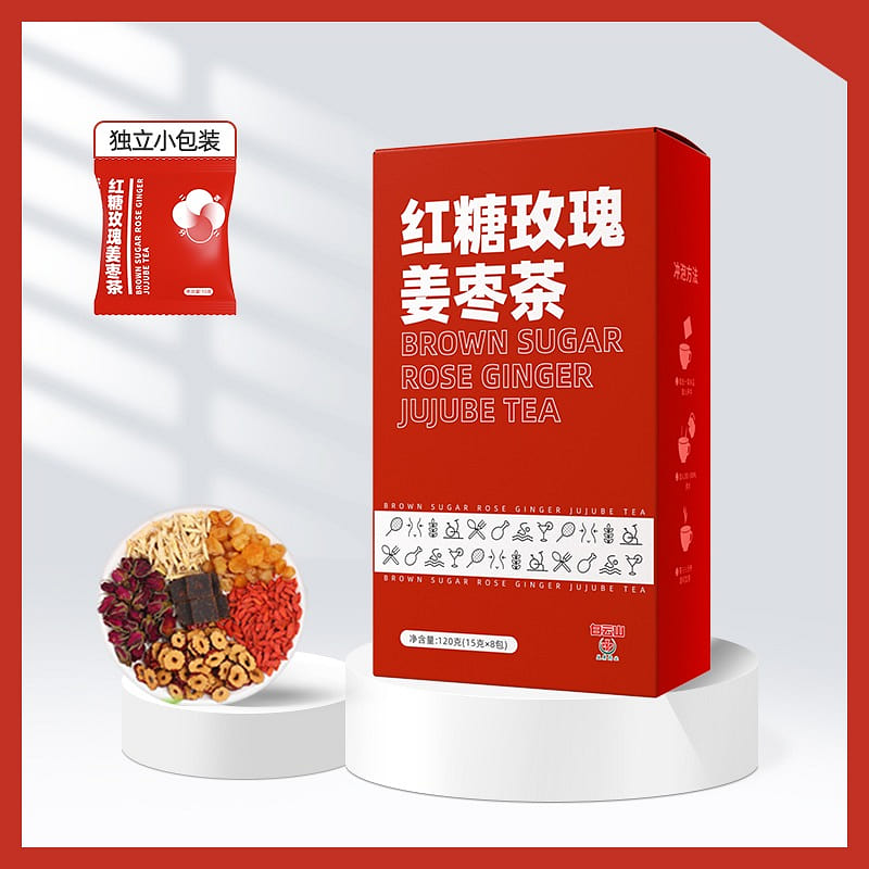 8 packs YYKPP Yingkang Pharmaceutical brown sugar ginger tea 120 g