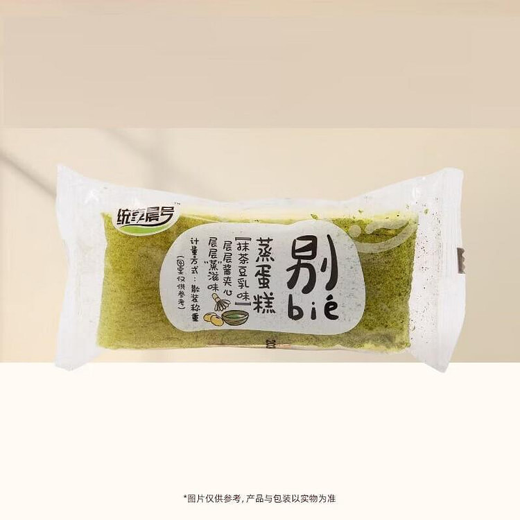 蒸蛋糕抹茶豆乳味40g 40 克