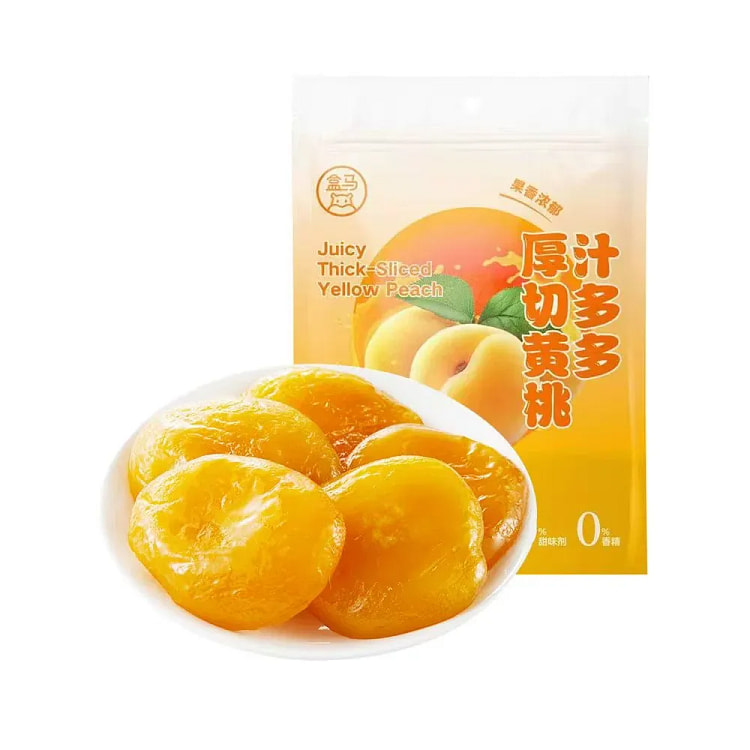 盒马 汁多多厚切黄桃 196 克
