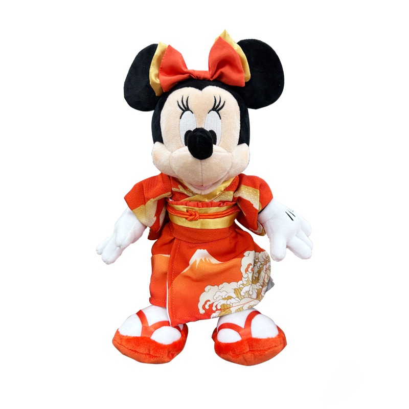 TOKYO DISNEY Exclusive Limited Sale Minnie Kimono Style Ornament Doll 1 each