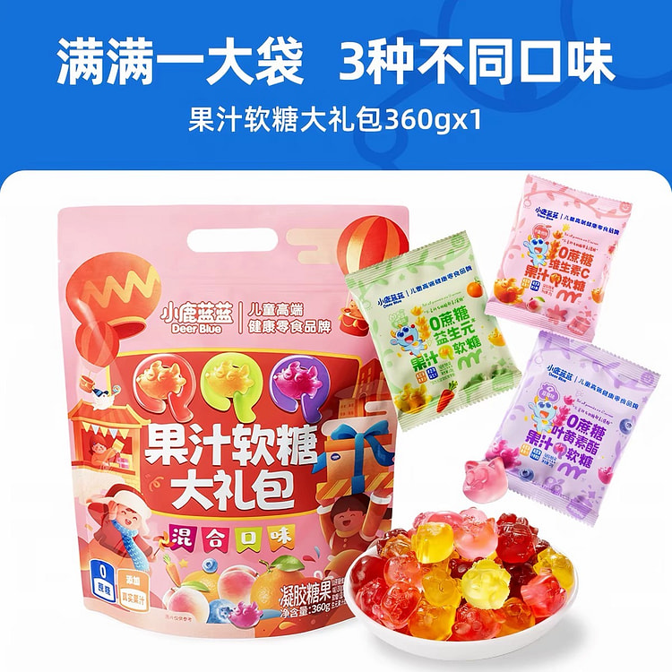 Fruit juice fudge 360 g