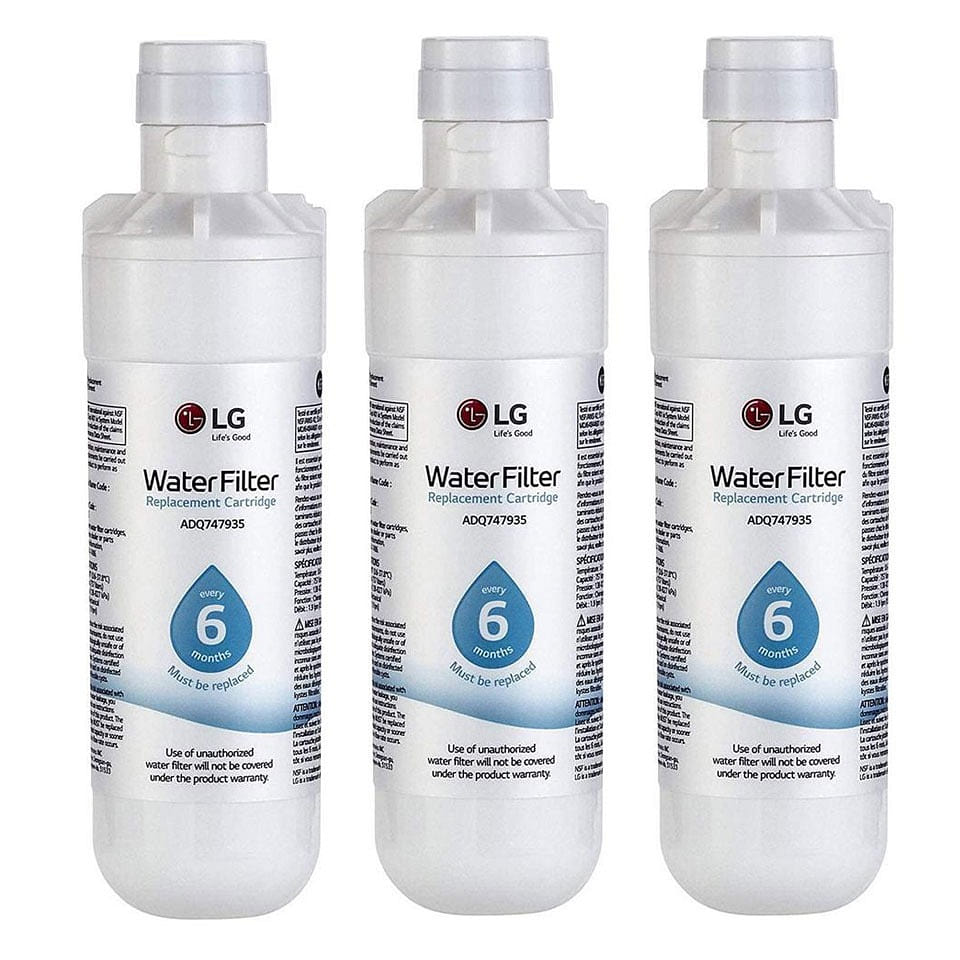 3-Pk LG LT1000P-6 Month/200Gallon Capacity Replacement Refrigerator Water Filter 1.12 lb