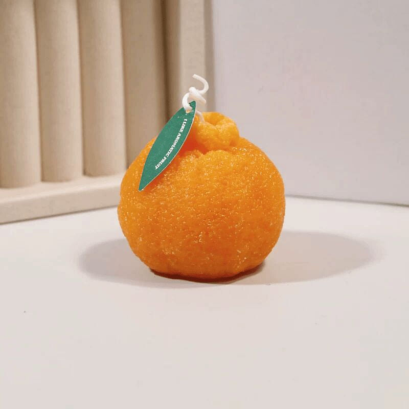 Aromatic Candle Small Ugly Orange 1 100 g