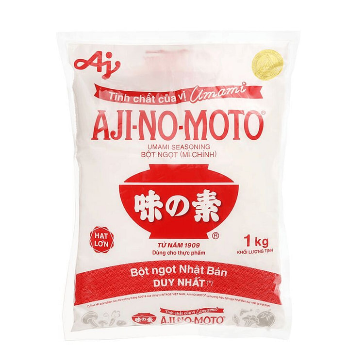 [Ajinomoto] Bột Ngọt Ajinomoto – Túi  1kg 1 cái