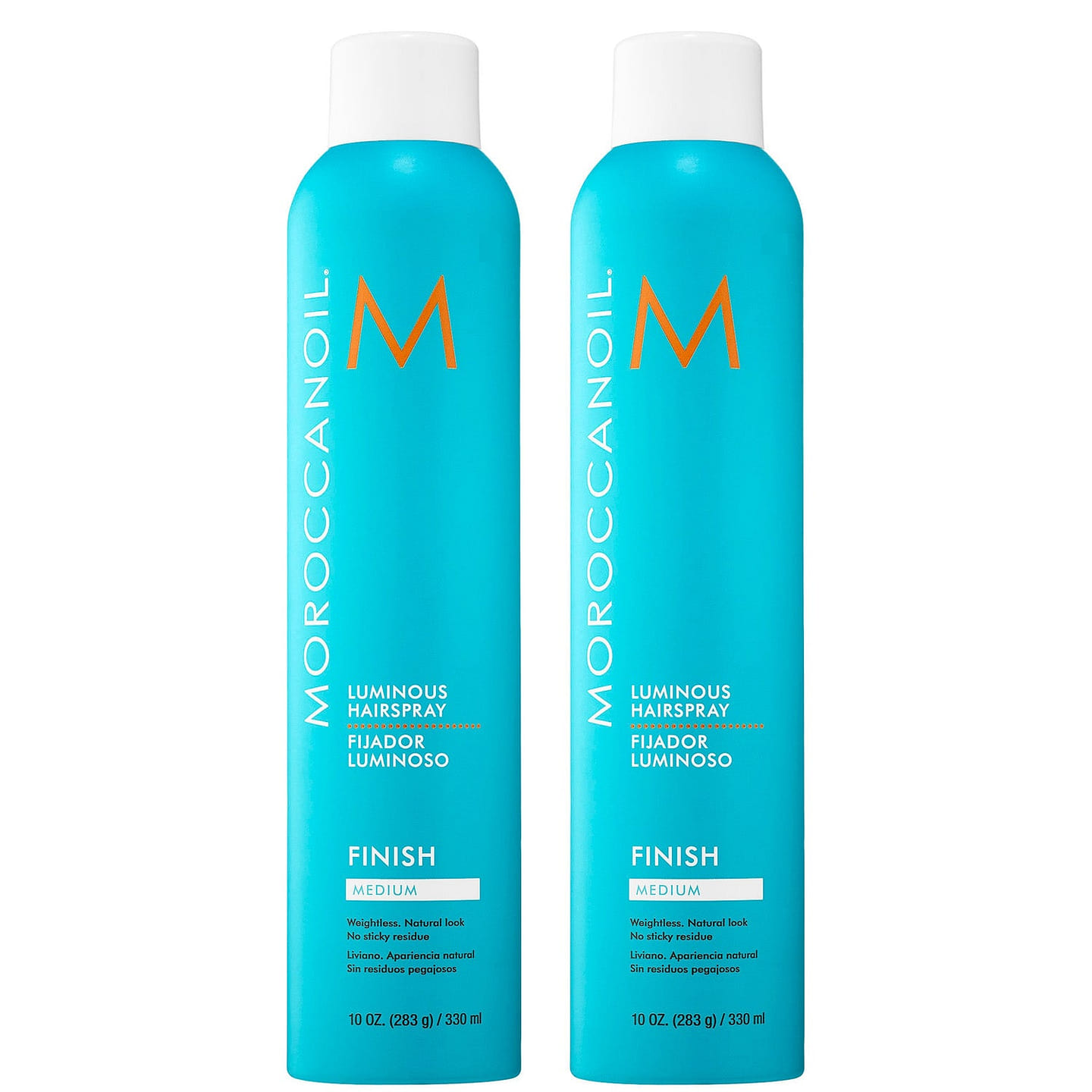 Moroccanoil Luminous Finish Hair Spray Medium Duo Set 10oz / 330ml 1 each