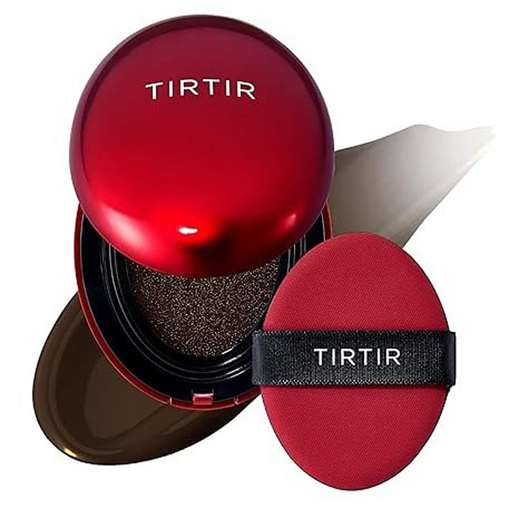 TIRTIR Mask Fit 红色气垫粉底 18g / 0.63oz. 55N 浓咖啡色