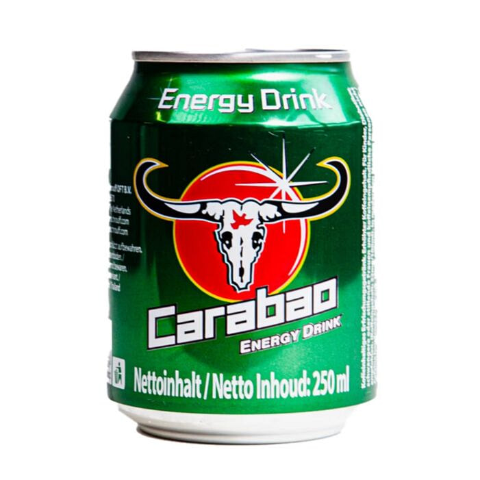 Carabao Energy Drink 250ml Can (Thailand) - 6 cans